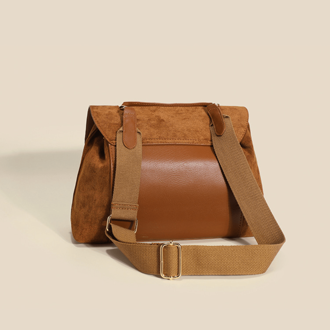 Suede Crossbody Bag