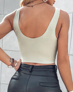 2-Pack Scallop Trim Lace V-Neck Bralette Camisoles