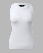 3-Pack Knit Racerback Tank Tops, Round Neck, Thick Straps