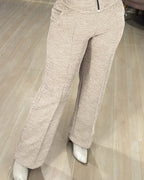 Two-Piece Ensemble Featuring Long-Sleeve Hoodie and Straight-Leg Pants