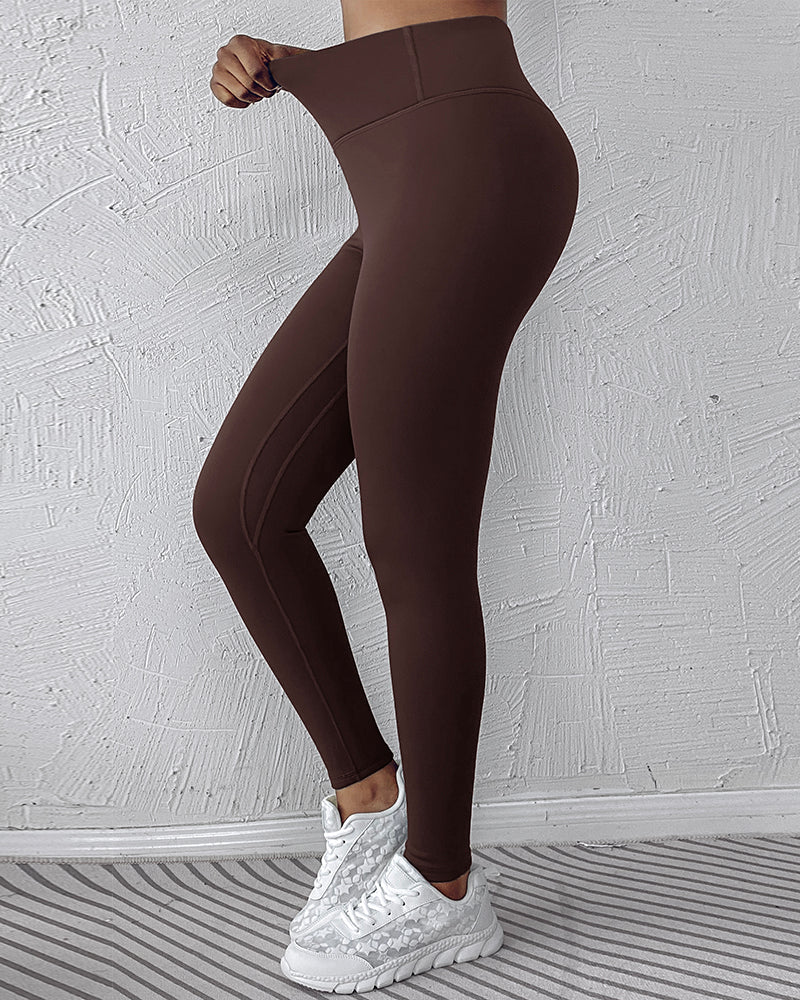 ShapeLift Warm Thermal Tummy Control Fleece-Lined Active Pants