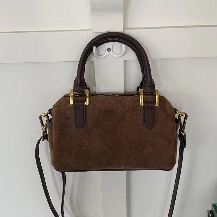 Mini Suede Crossbody Bag