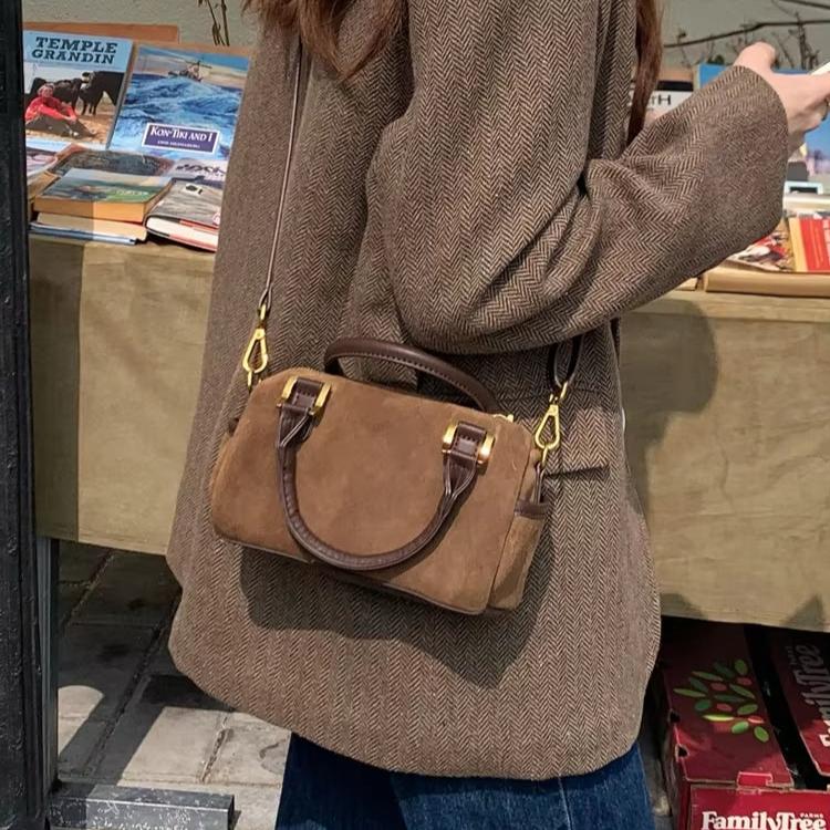 Mini Suede Crossbody Bag