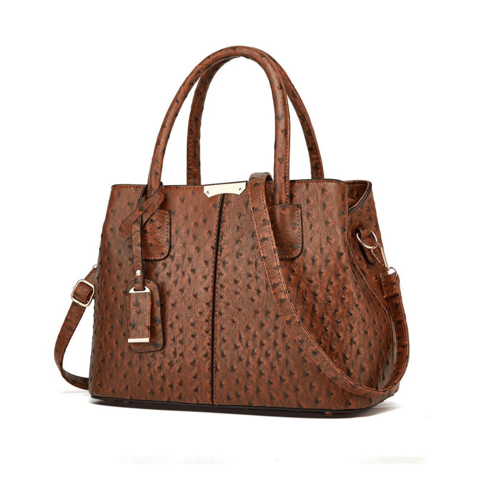 Flavie | Red Leather Crossbody Bag