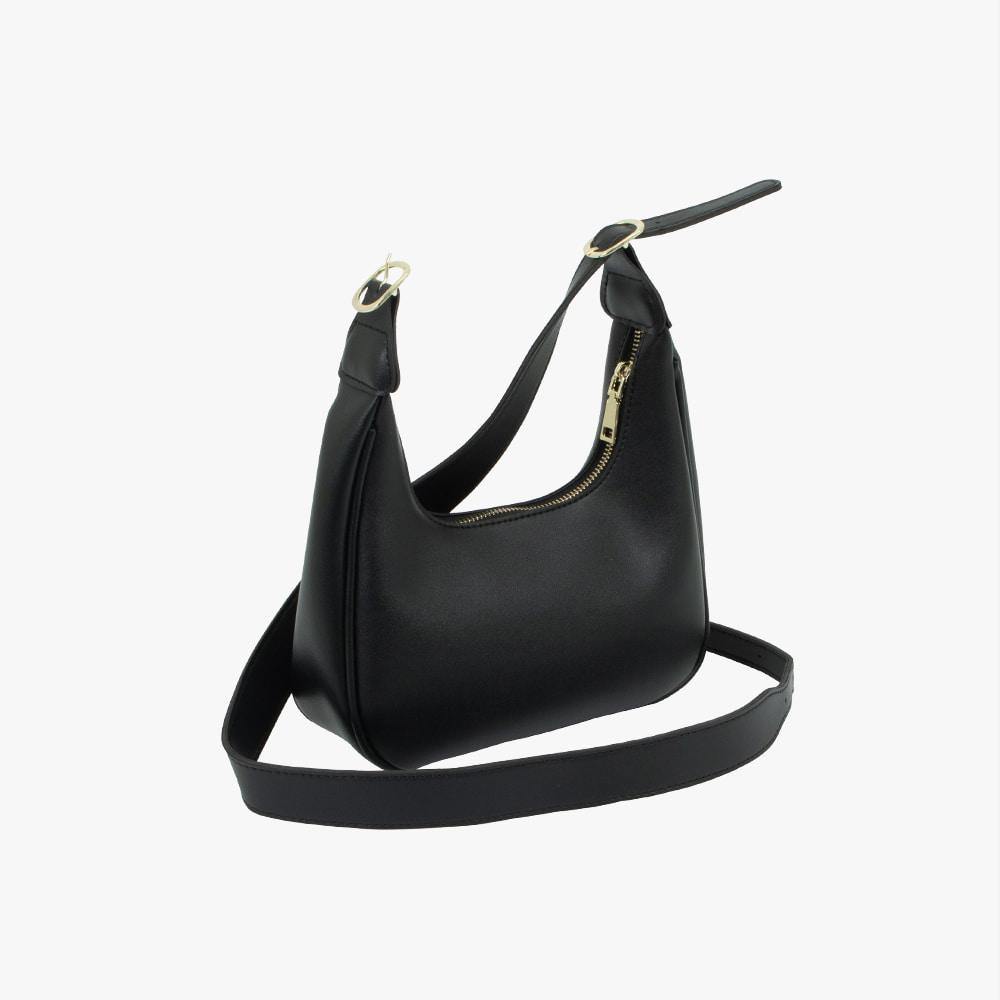 Océane | Crescent Leather Crossbody Bag