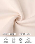 Drop Shoulder Zip-Side Long Sleeve Pullover with Slit Detail.