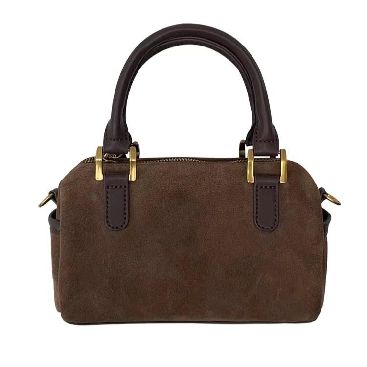 Mini Suede Crossbody Bag