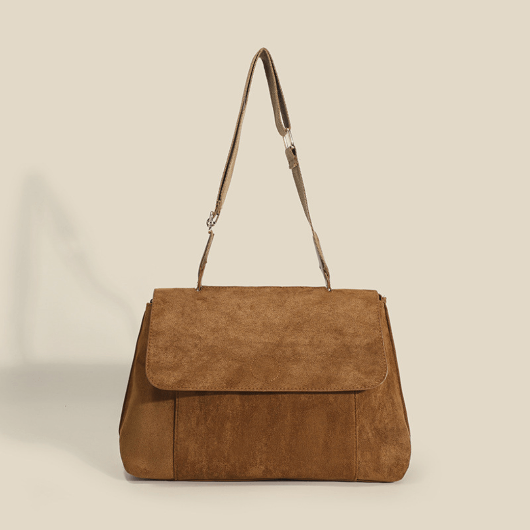 Suede Crossbody Bag