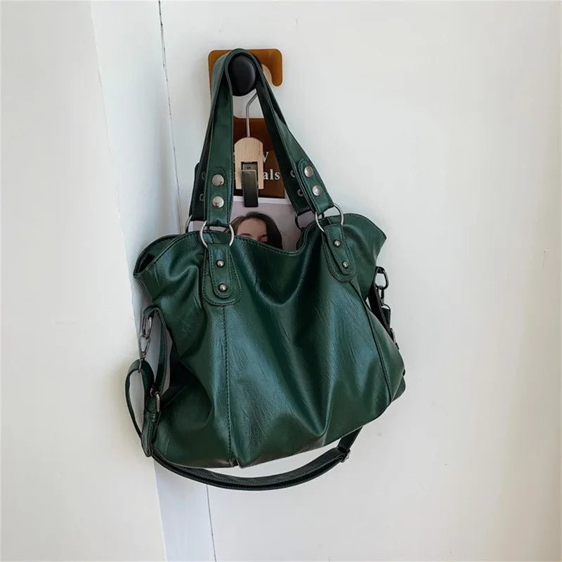 Leather crossbody bag