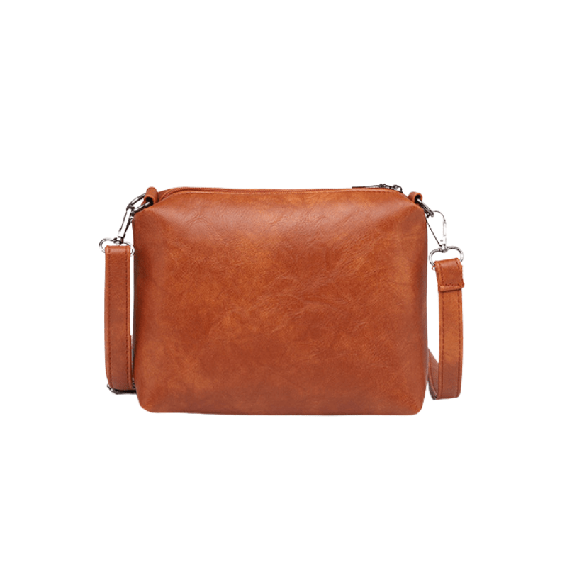 Set of 4 leather shoulder bags