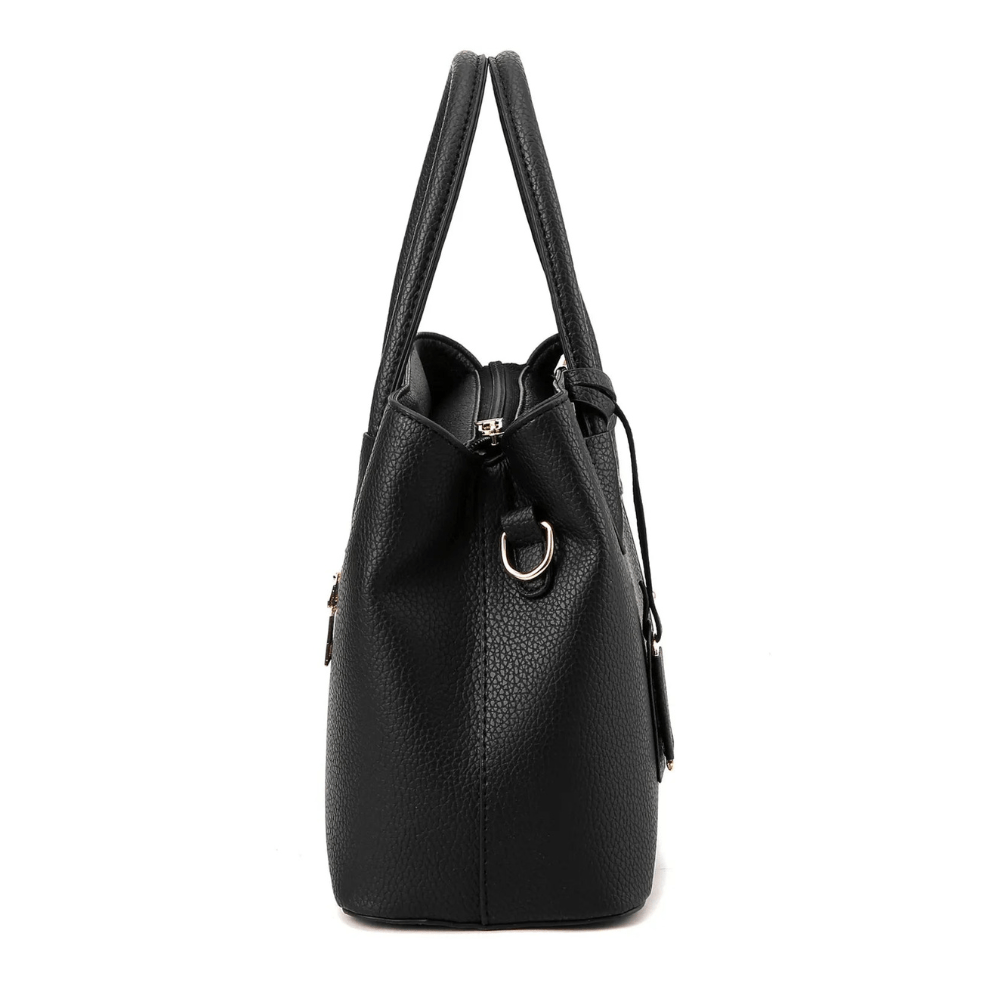 Flavie | Red Leather Crossbody Bag