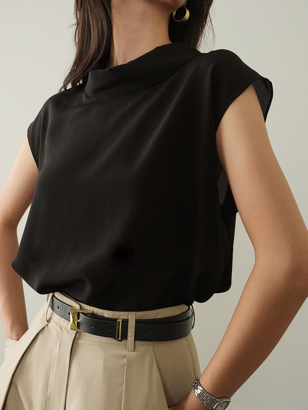 Casual Cap Sleeve Tee for Everyday Wear