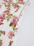 Rosebud Patterned Midi Dress in Floral Design