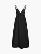 Coastal Cowgirl Open Back Flowy Maxi Dress