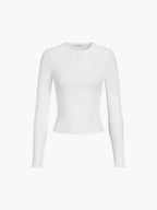 Everyday Long Sleeve Ribbed Shirt