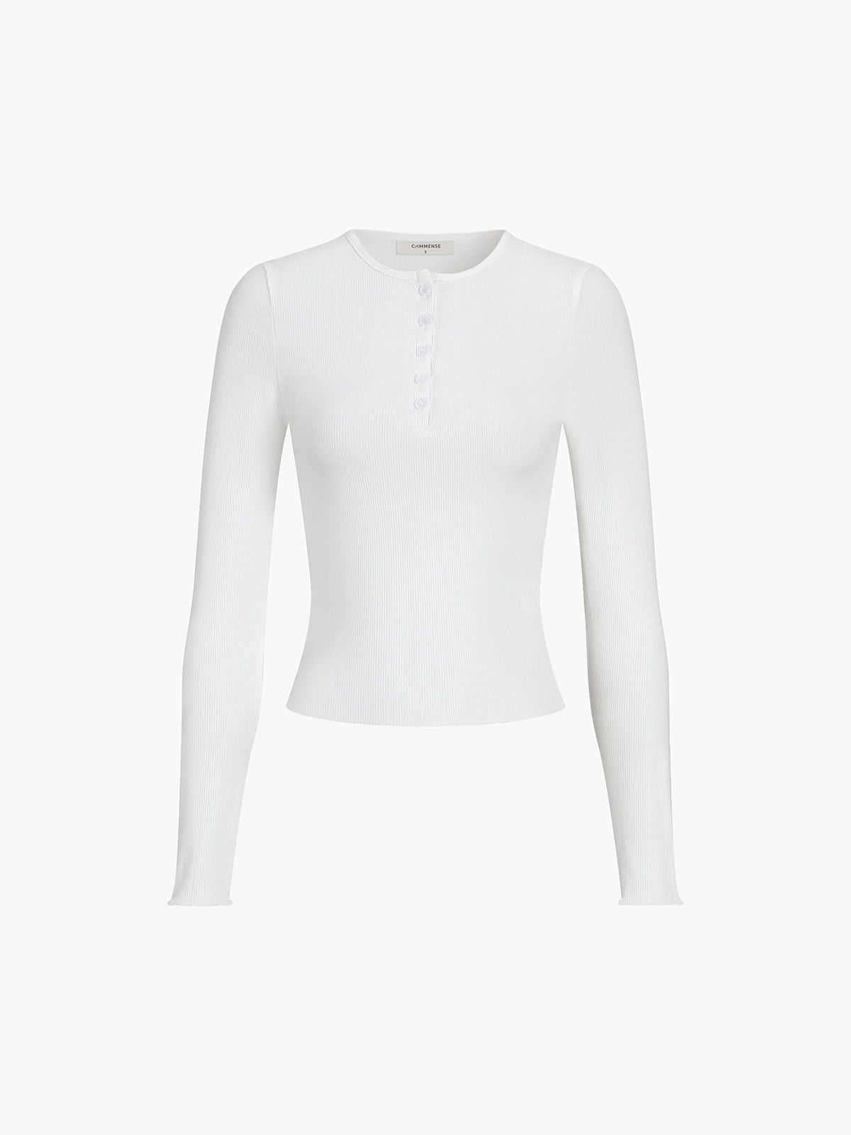 Everyday Long Sleeve Ribbed Shirt