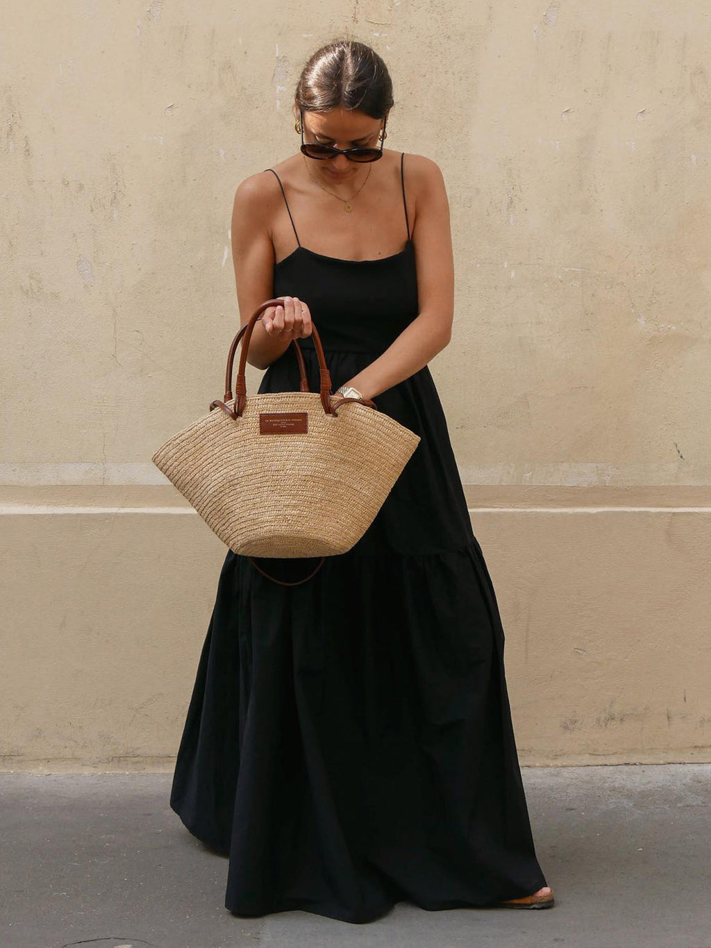 Elegant Sleeveless Gown with Open Back Design