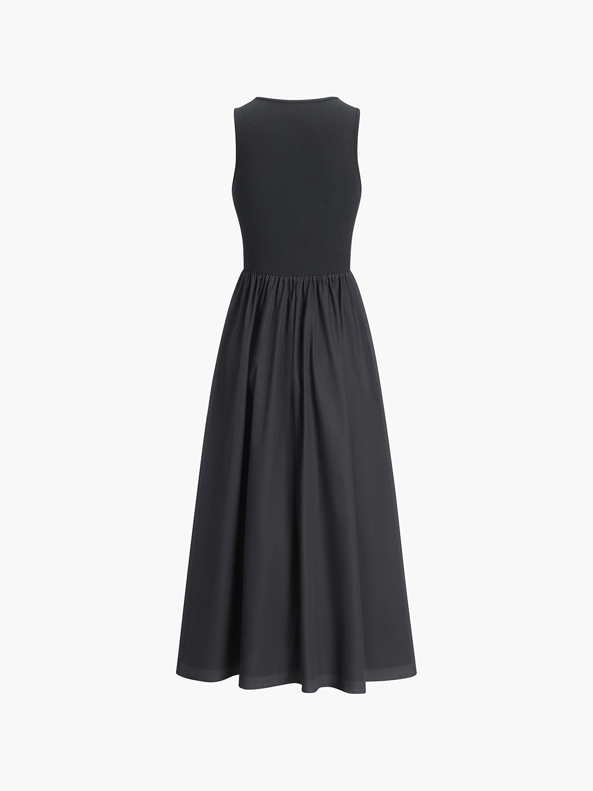 Casual Crew Neck Long Sleeve Dress