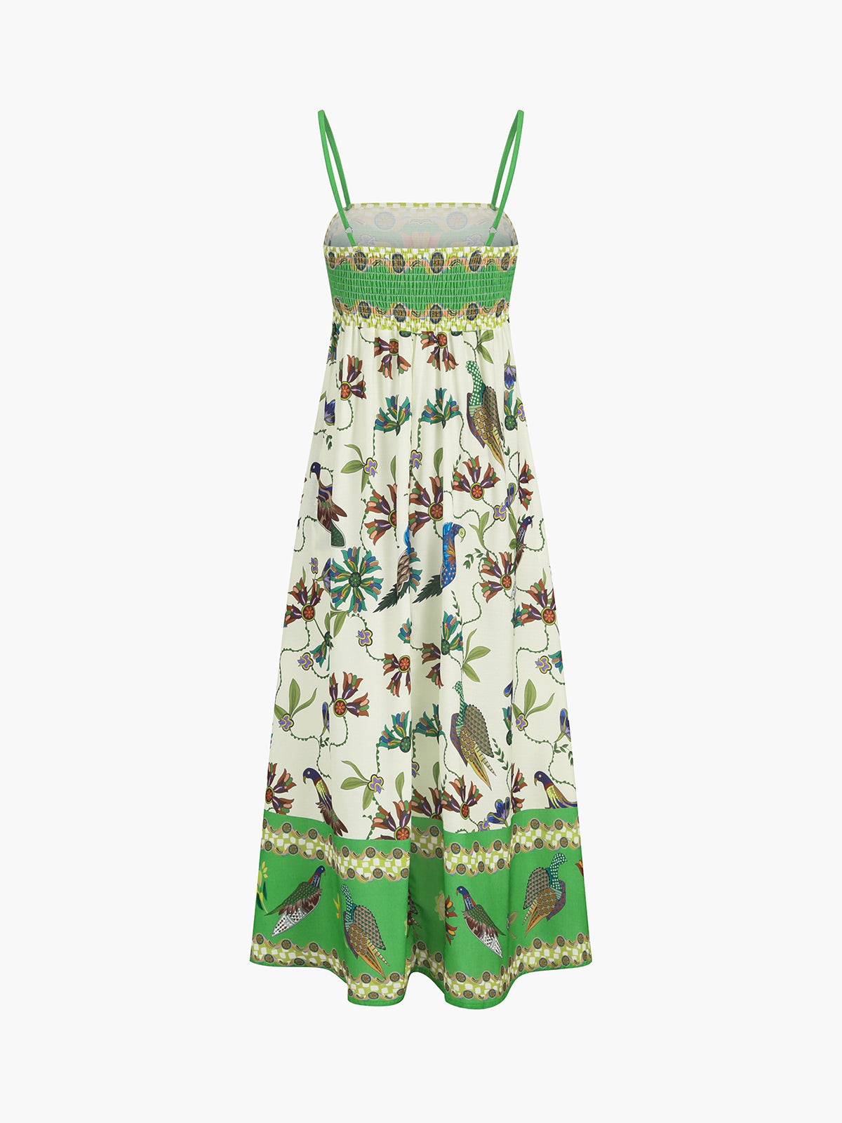 Birdie Print Cami Dress with Pockets