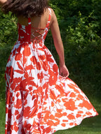 Summer Bloom Floral Cami Maxi Dress