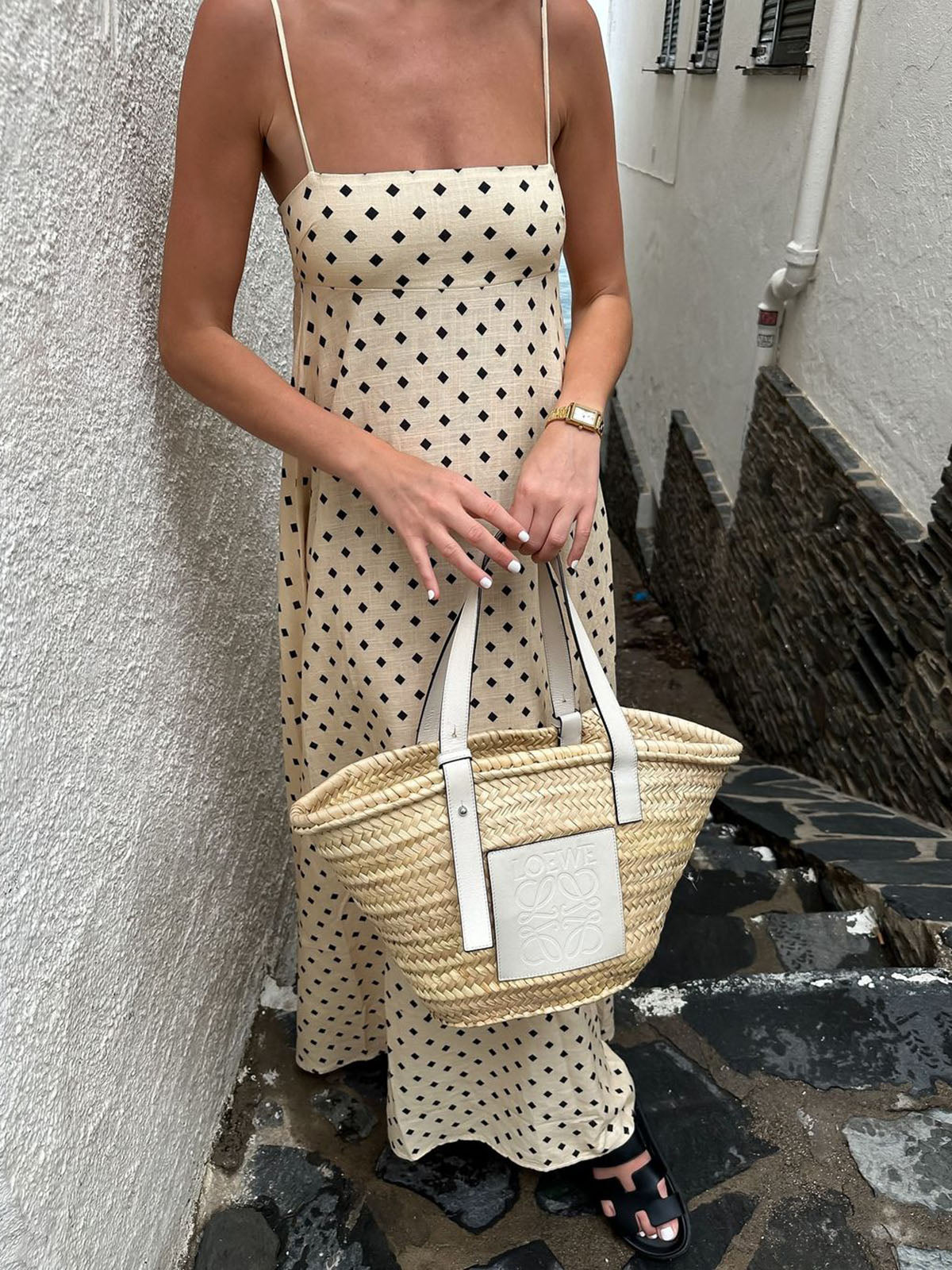 Spaghetti Strap Dress with Extended Length