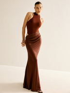 Stylish Dress with Sleek Cutout Panels