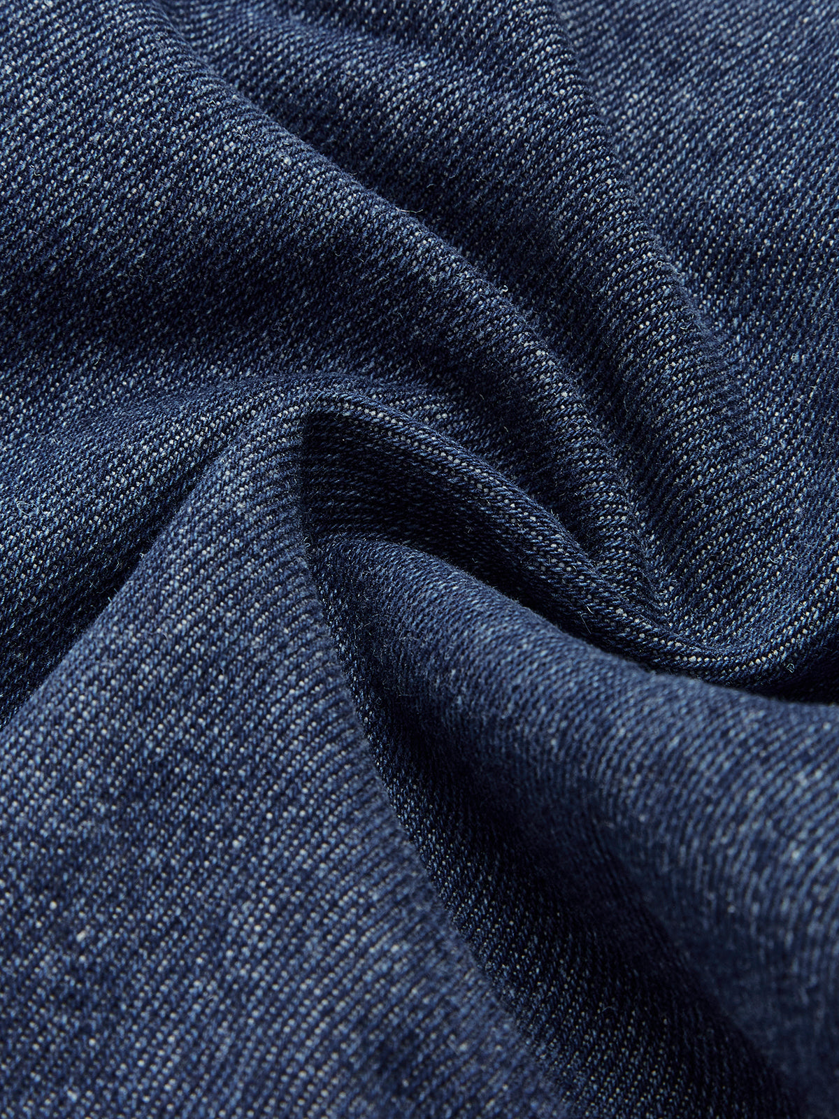 Denim Vest with Pockets and Collar