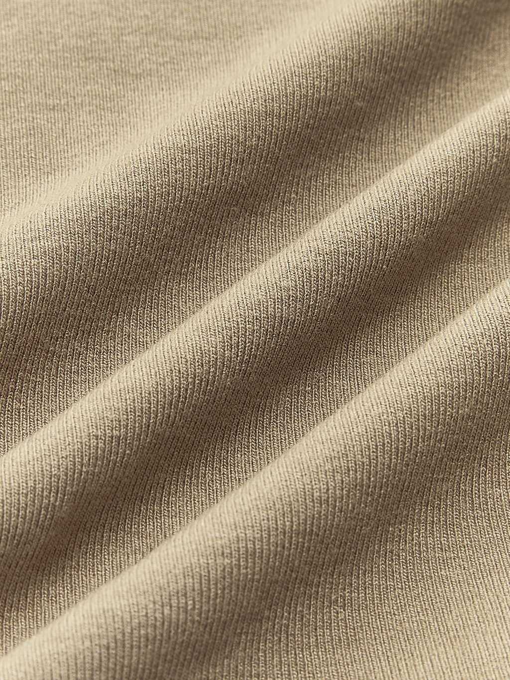 Ribbed Long Sleeve Shirt with Asymmetric Hem