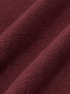 Pleated Cinched T-Shirt with Cross-Over Collar Design
