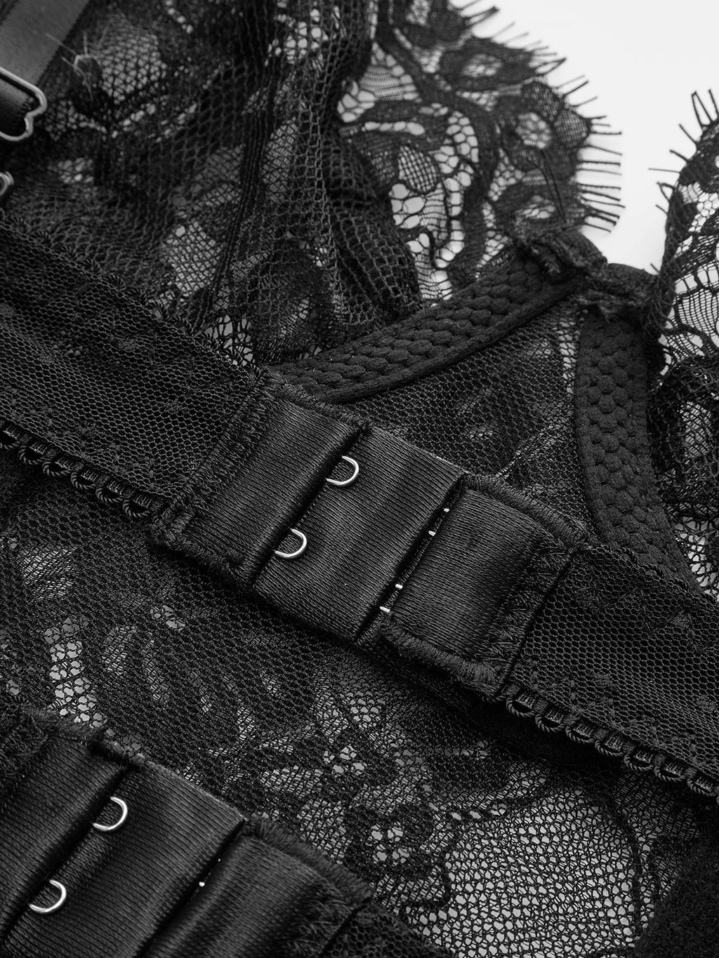 Delicate Lace Crop Corset Top