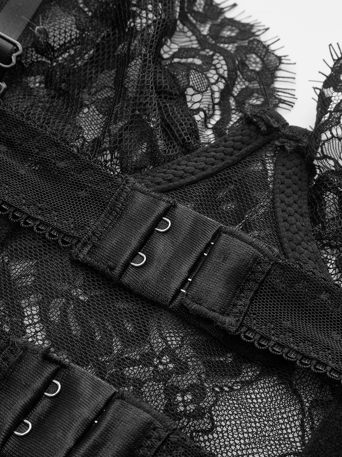 Delicate Lace Crop Corset Top