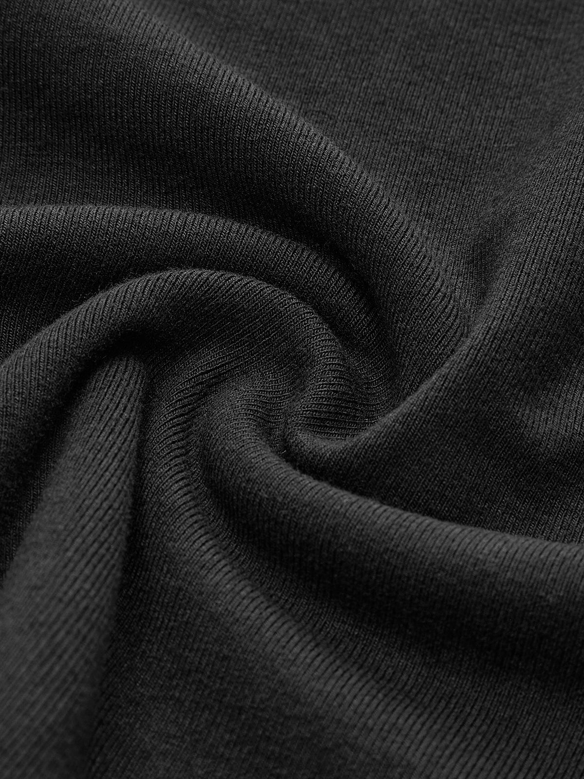 Two-in-One Mock Neck Jersey Shirt