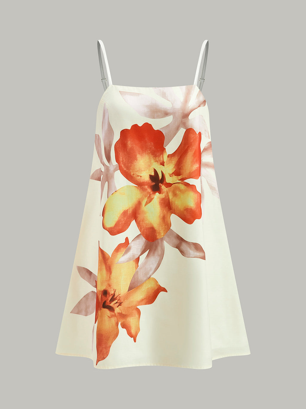 Floral Pattern Spacious Comfort Dress