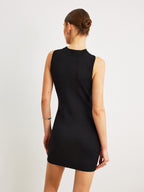 Halter Neck Dress with Cut-Out Details
