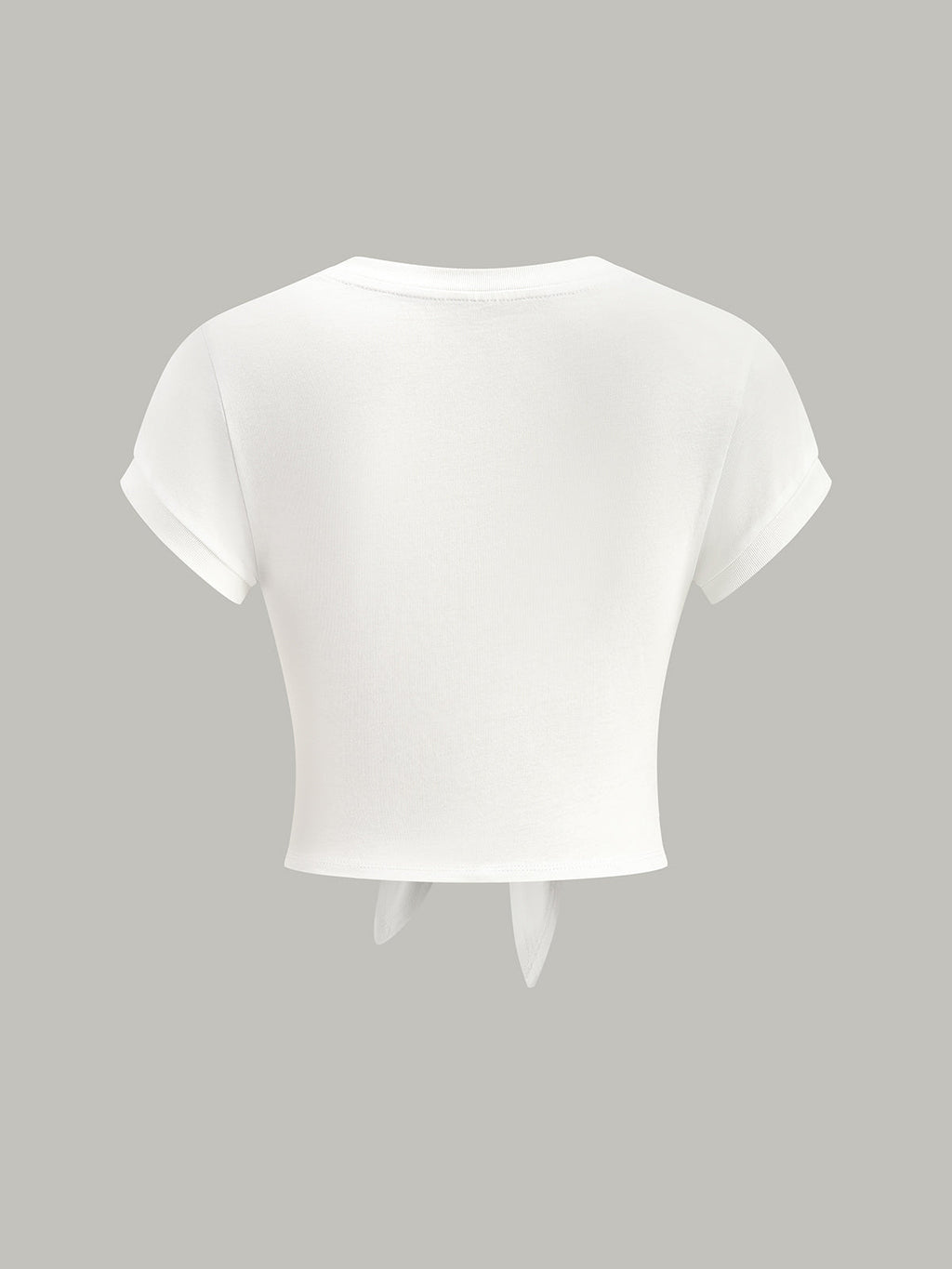 Twisted Knot V-Neck Tee