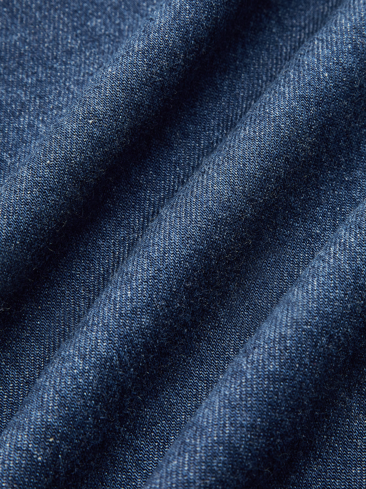 Traditional Denim Vest with Button Closure