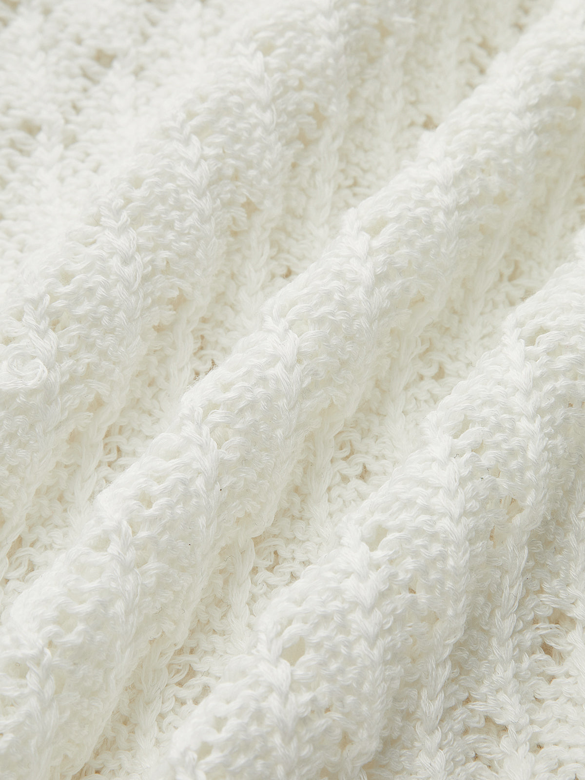 Sheer Knit Sweater Dress Featuring Cut-Out Detail