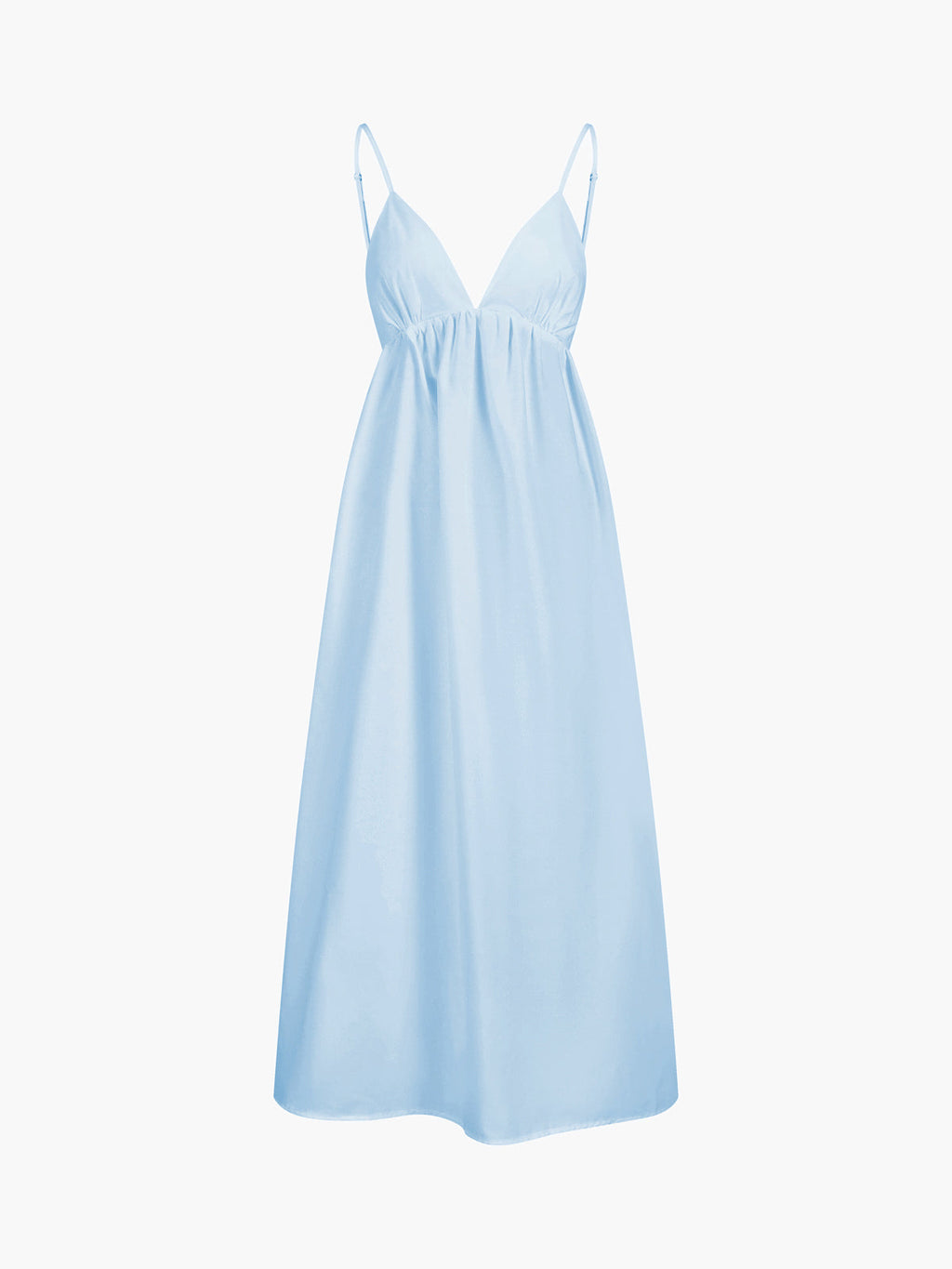 Coastal Cowgirl Long Dress with Open Back Design