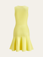 Sleeveless Knit Dress Featuring Pocket Detail
