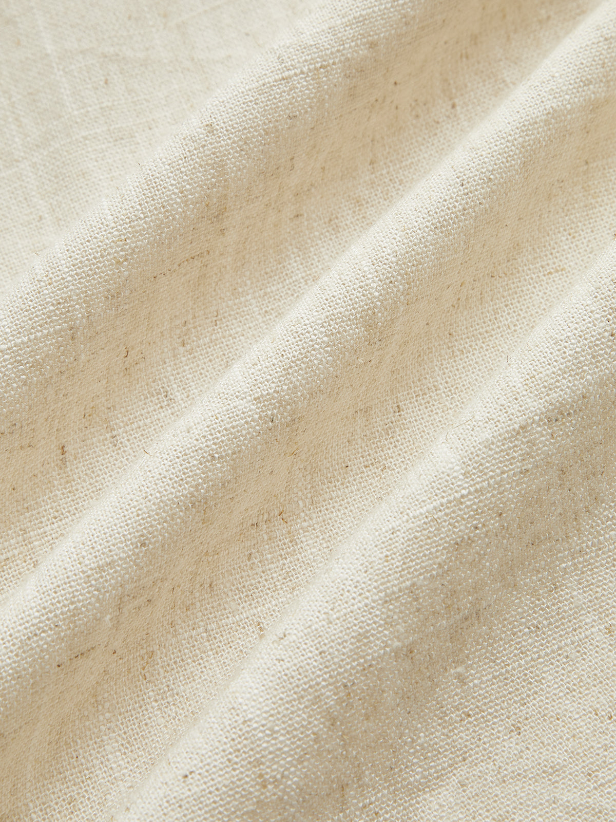 Cotton and Linen Kimono Wrap Dress with Sleeves