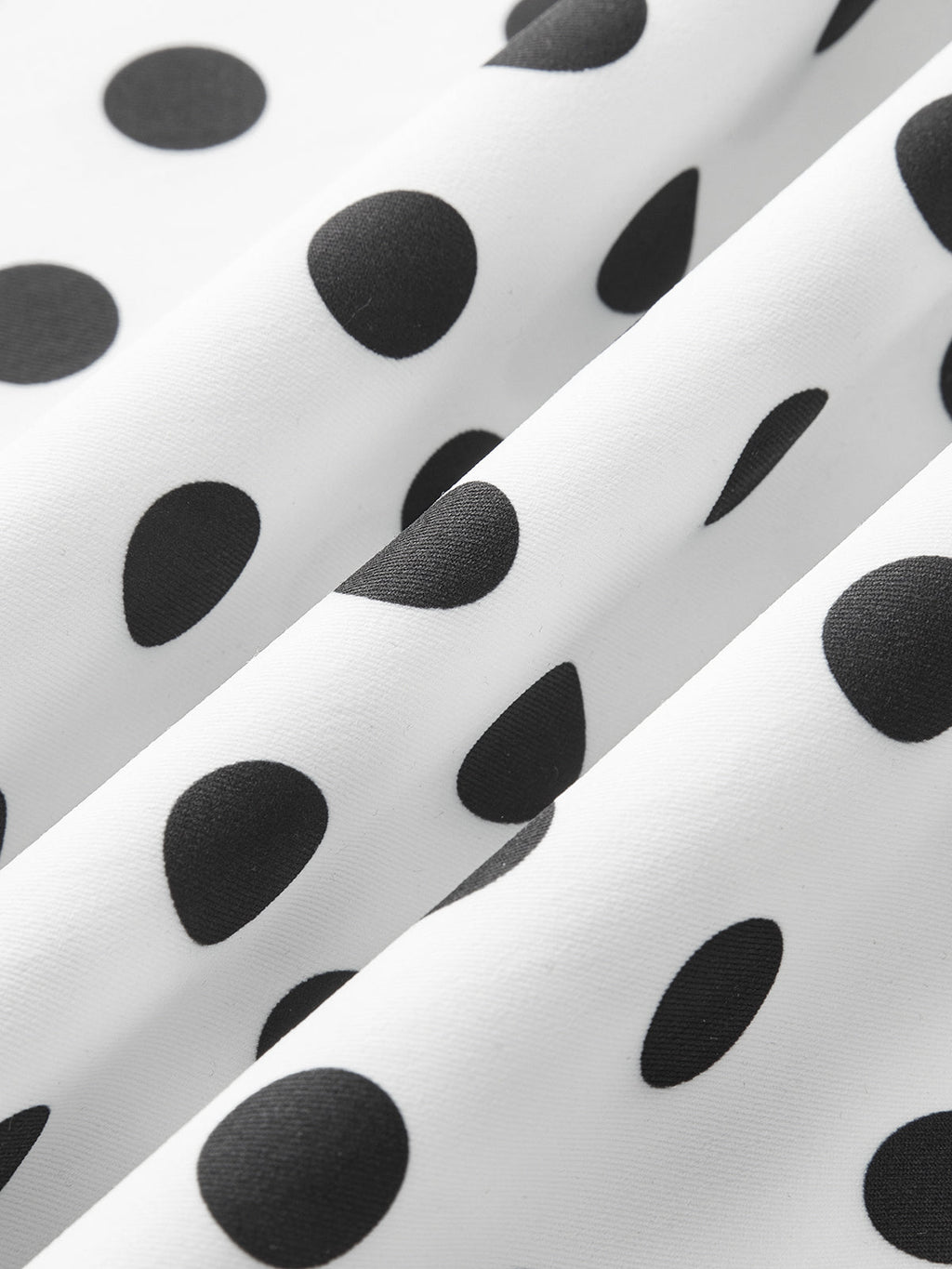 Sleeveless Polka Dot Midi Dress