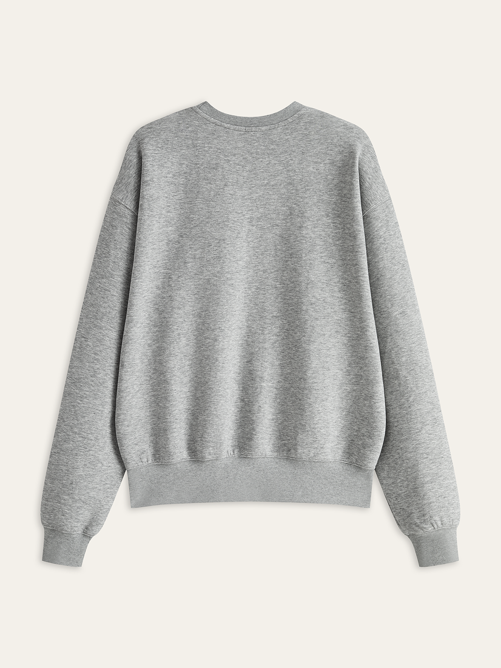 Comfortable Cotton Blend Crew Neck Sweatshirt