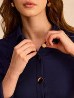 Orbit Flared Sleeve Button Shirt