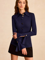 Orbit Flared Sleeve Button Shirt