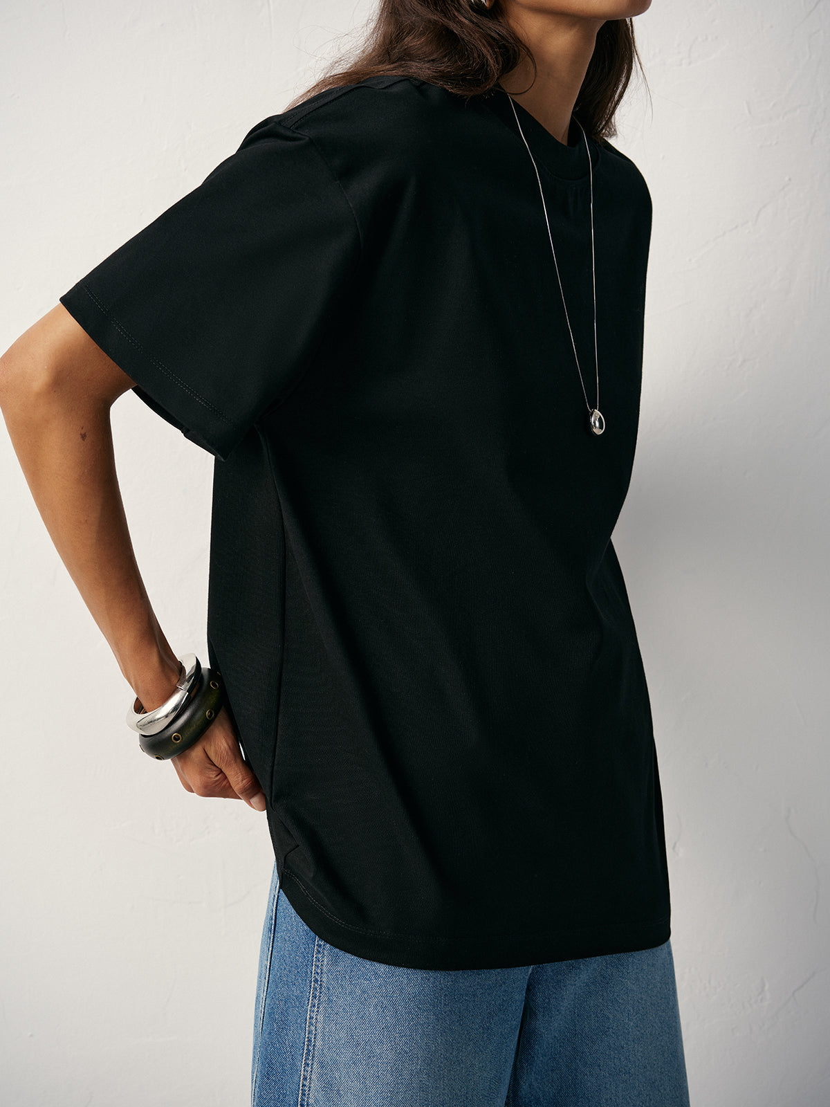 Essential Cotton T-Shirt in Relaxed Fit