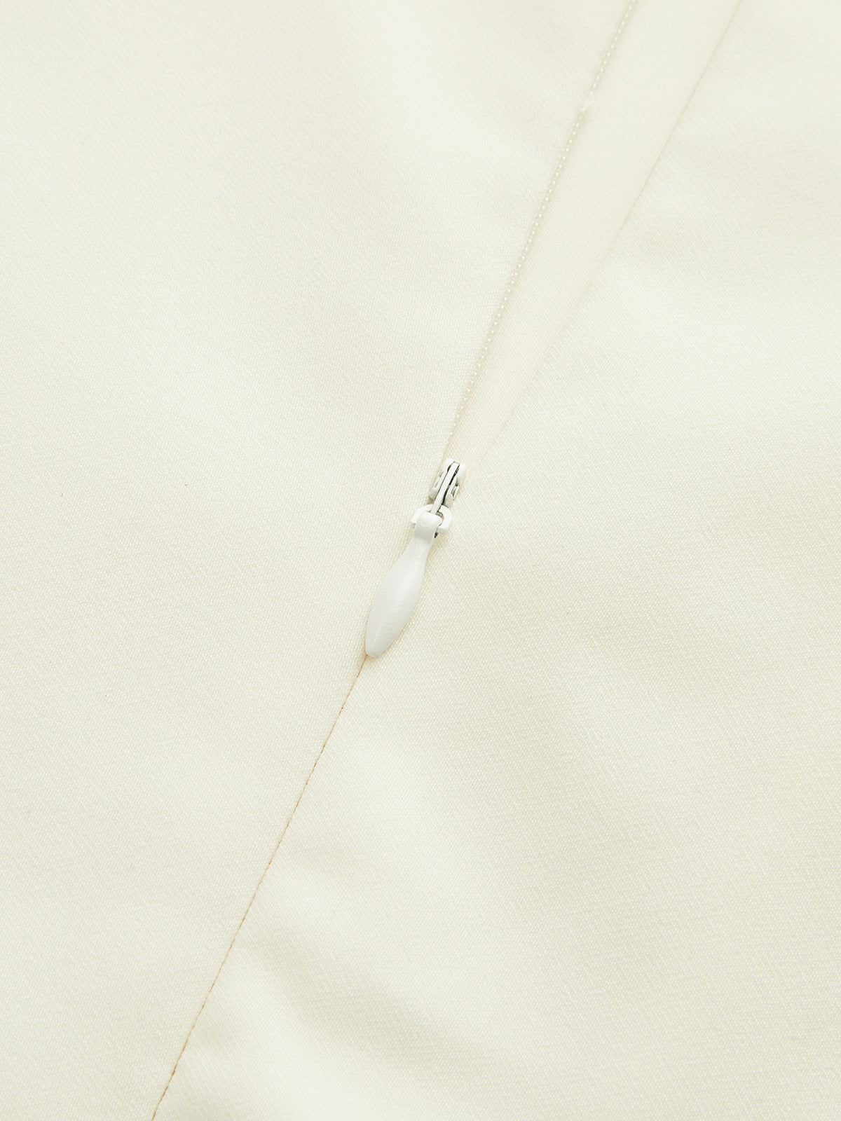 Stand Collar Long Sleeve Dress with Cut-Out Detail