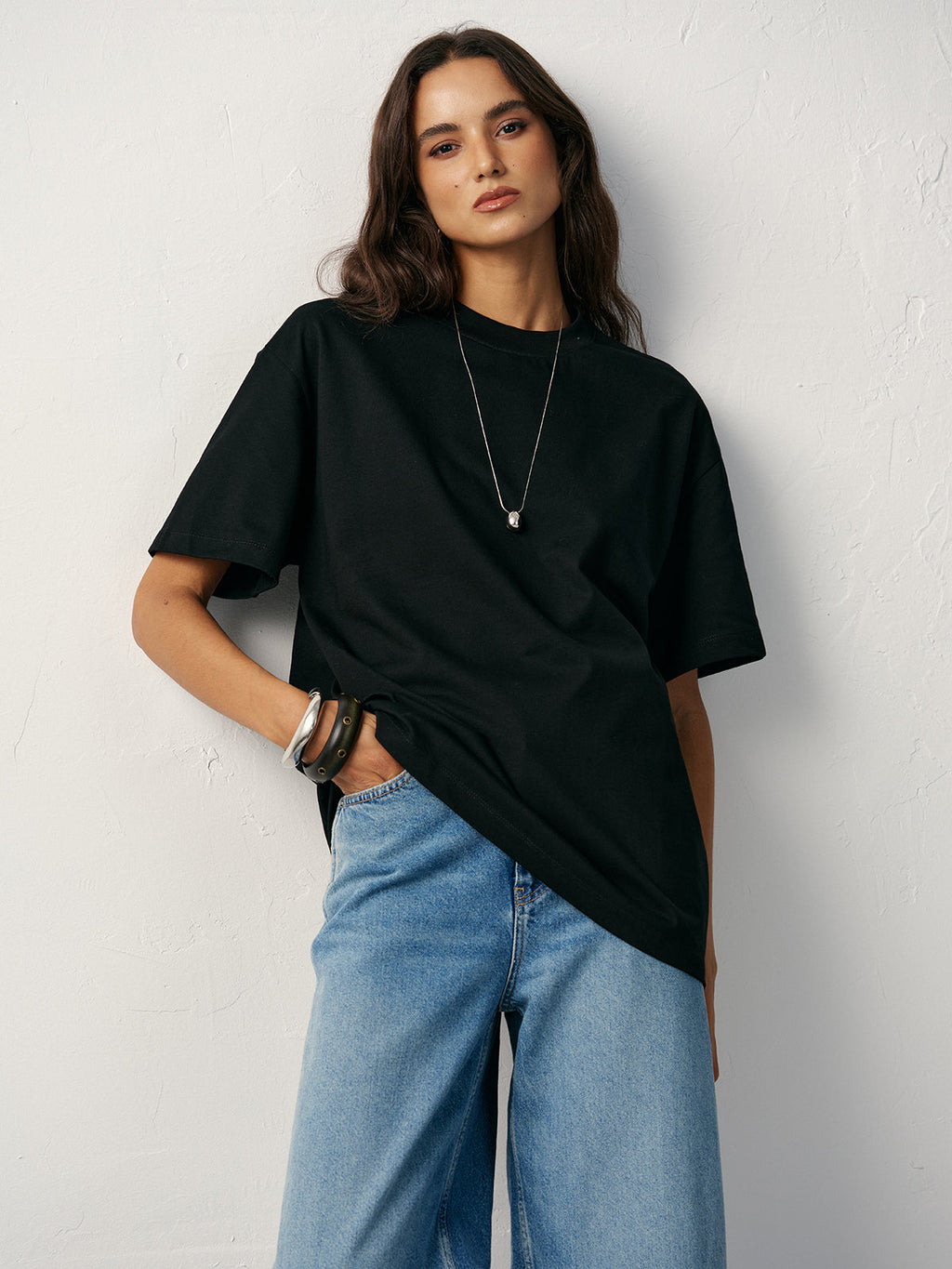 Essential Cotton T-Shirt in Relaxed Fit