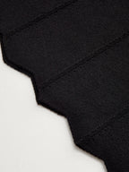 Textured Knit Polo-Style Dress