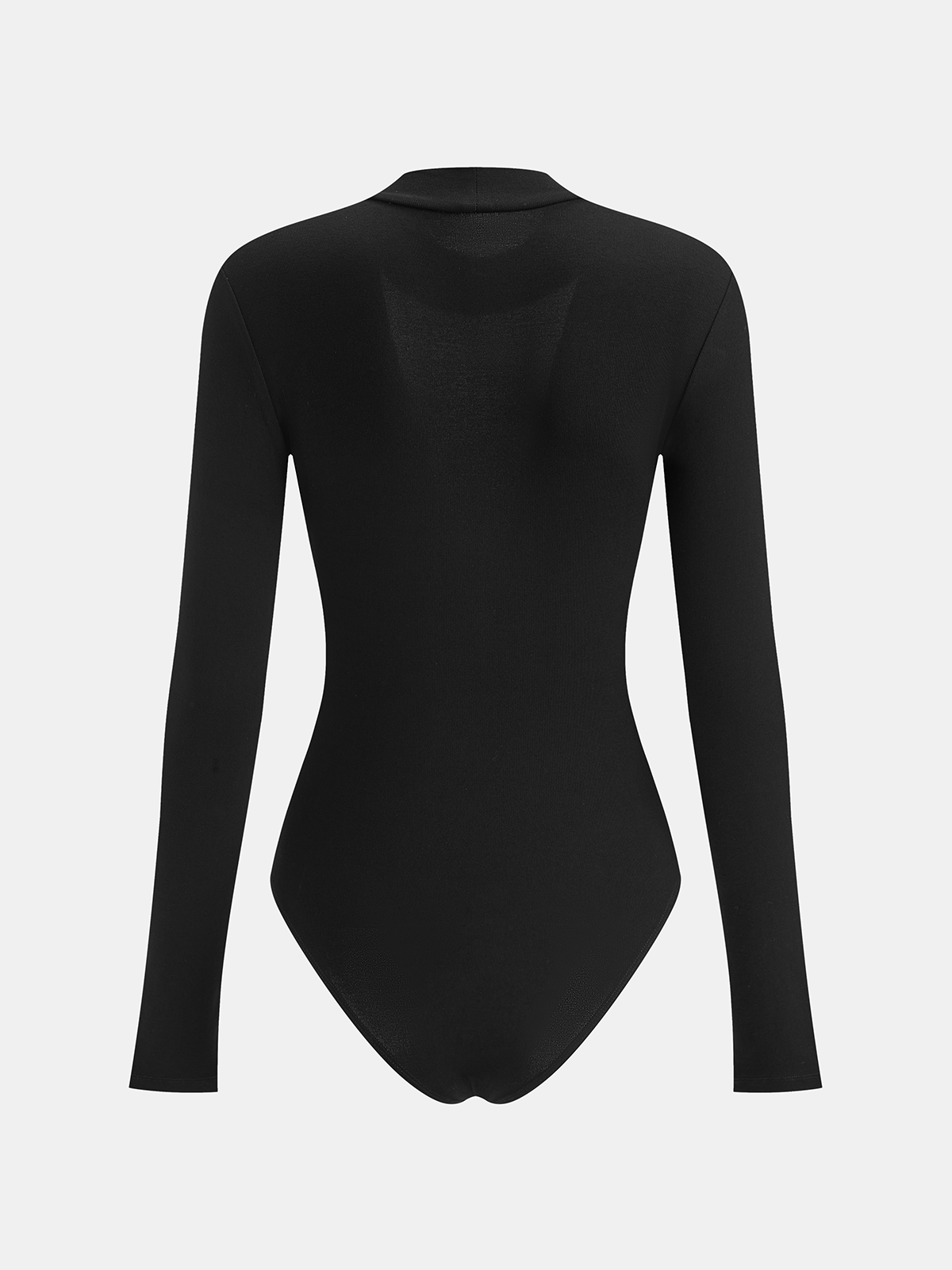 Stylish Crew Neck Bodysuits in Sheer Fabric