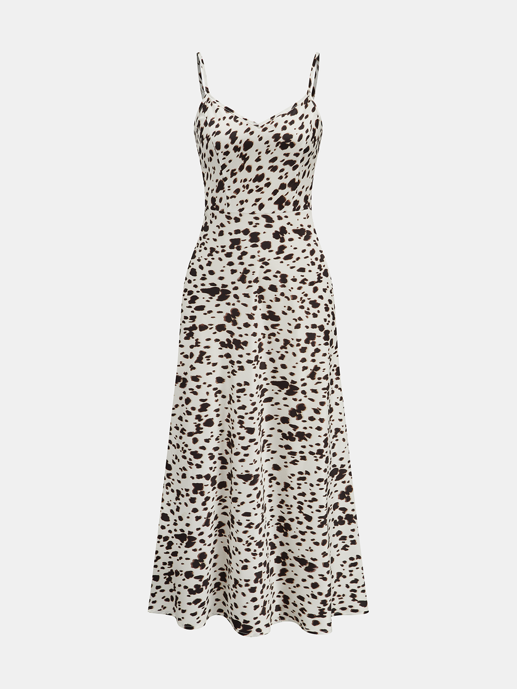 Leopard Print Maxi Dress with Camisole Top